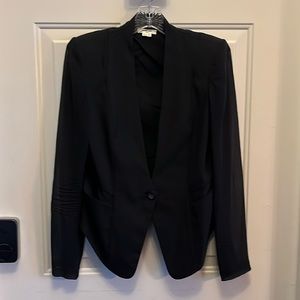 Helmet Lang sheer sleeved blazer